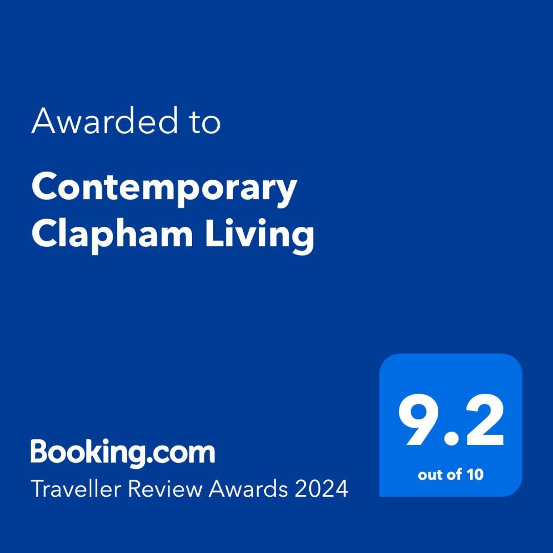 Contemporary Clapham Living Apartment London Luaran gambar